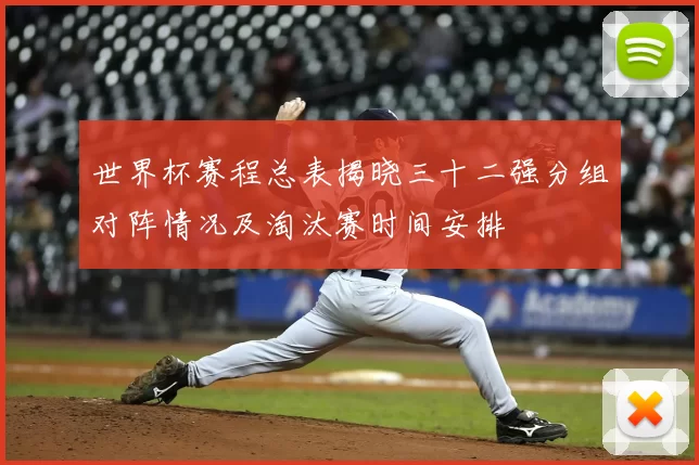 世界杯赛程总表揭晓三十二强分组对阵情况及淘汰赛时间安排