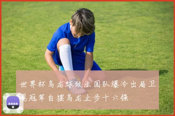 世界杯乌龙球致法国队爆冷出局卫冕冠军自摆乌龙止步十六强
